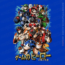 Load image into Gallery viewer, Daily_Deal_Shirts Magnets / 3&quot;x3&quot; / Royal Blue Nostalgic Heroes!
