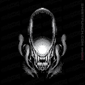 Shirts Magnets / 3"x3" / Black Alien Head