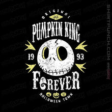 Load image into Gallery viewer, Shirts Magnets / 3&quot;x3&quot; / Black Pumpkin King Forever
