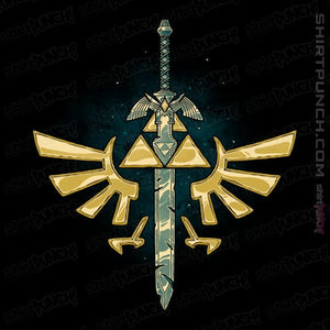 Daily_Deal_Shirts Magnets / 3"x3" / Black A Master Sword
