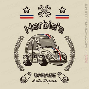 Shirts Magnets / 3"x3" / Natural Herbie's Garage Auto Repair