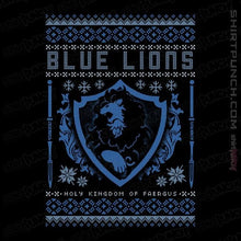 Load image into Gallery viewer, Shirts Magnets / 3&quot;x3&quot; / Black Blue Lions
