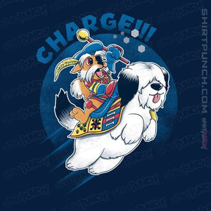 Daily_Deal_Shirts Magnets / 3"x3" / Navy Didymus Charge!