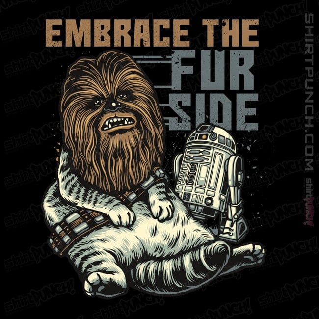 Daily_Deal_Shirts Magnets / 3"x3" / Black Wookie Cat
