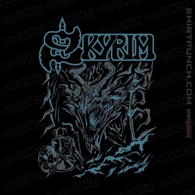 Shirts Magnets / 3"x3" / Black Dragon Hunter