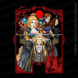 Daily_Deal_Shirts Magnets / 3"x3" / Black Enter The Vampire