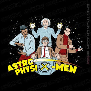 Shirts Magnets / 3"x3" / Black Astro PhysiX-Men