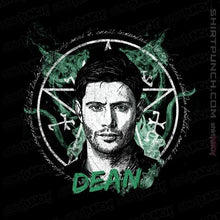 Load image into Gallery viewer, Shirts Magnets / 3&quot;x3&quot; / Black Supernatural Dean
