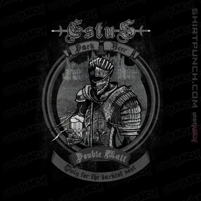 Shirts Magnets / 3"x3" / Black ESTUS - Dark Beer