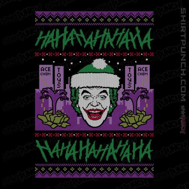 Shirts Magnets / 3"x3" / Black HAHAHAHA Christmas