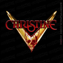 Load image into Gallery viewer, Shirts Magnets / 3&quot;x3&quot; / Black Christine
