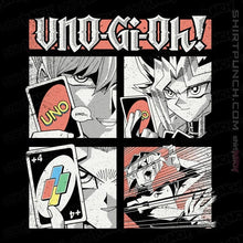 Load image into Gallery viewer, Secret_Shirts Magnets / 3&quot;x3&quot; / Black UNO-Gi-Oh!!

