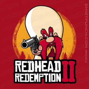 Shirts Magnets / 3"x3" / Red Readhead Redemption II