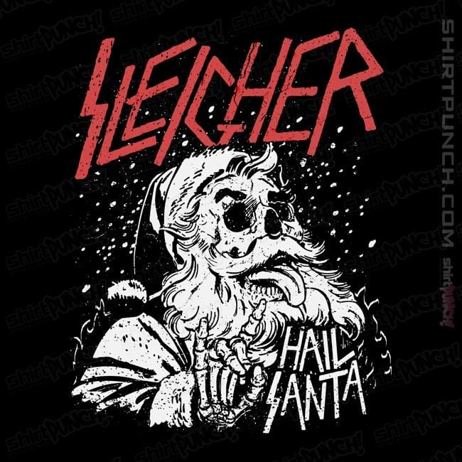 Secret_Shirts Magnets / 3"x3" / Black The Sleigher