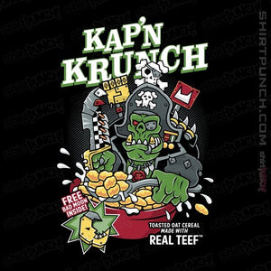 Daily_Deal_Shirts Magnets / 3"x3" / Black Kap'n Krunch