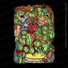 Load image into Gallery viewer, Daily_Deal_Shirts Magnets / 3&quot;x3&quot; / Black Pizza Fights And Stories
