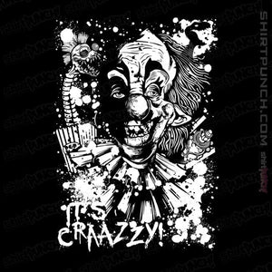 Daily_Deal_Shirts Magnets / 3"x3" / Black Killer Klowns Splatter