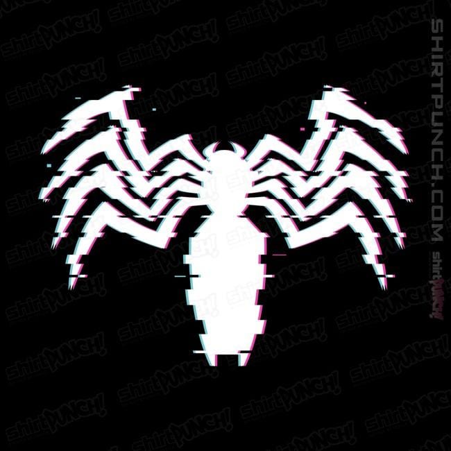 Shirts Magnets / 3"x3" / Black Glitch Symbiote