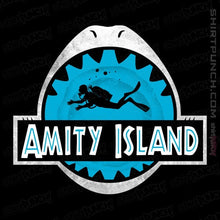 Load image into Gallery viewer, Daily_Deal_Shirts Magnets / 3&quot;x3&quot; / Black Amity Island
