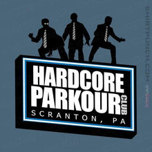 Load image into Gallery viewer, Shirts Magnets / 3&quot;x3&quot; / Indigo Blue Hardcore Parkour Club
