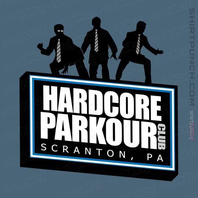 Shirts Magnets / 3"x3" / Indigo Blue Hardcore Parkour Club