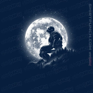 Daily_Deal_Shirts Magnets / 3"x3" / Navy Moonlight Iron