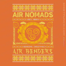 Load image into Gallery viewer, Shirts Magnets / 3&quot;x3&quot; / Orange Air Nomads Ugly Sweater
