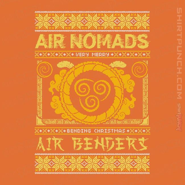Shirts Magnets / 3"x3" / Orange Air Nomads Ugly Sweater