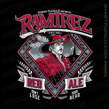 Load image into Gallery viewer, Shirts Magnets / 3&quot;x3&quot; / Black Ramirez Red Ale
