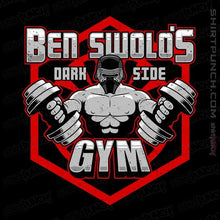 Load image into Gallery viewer, Shirts Magnets / 3&quot;x3&quot; / Black Ben Swolo&#39;s Gym

