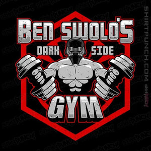 Shirts Magnets / 3"x3" / Black Ben Swolo's Gym