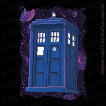 Load image into Gallery viewer, Daily_Deal_Shirts Magnets / 3&quot;x3&quot; / Black Pixel Tardis
