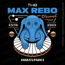 Load image into Gallery viewer, Shirts Magnets / 3&quot;x3&quot; / Black The Max Rebo Band

