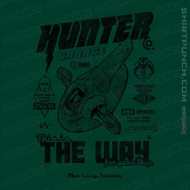 Secret_Shirts Magnets / 3"x3" / Forest Hunter Garage