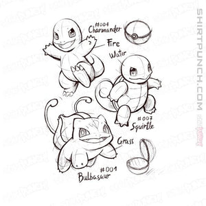 Shirts Magnets / 3"x3" / White Childhood Sketch