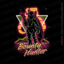 Load image into Gallery viewer, Shirts Magnets / 3&quot;x3&quot; / Black Retro Bounty Hunter
