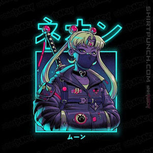 Shirts Magnets / 3"x3" / Black Neon Moon