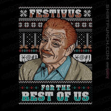 Load image into Gallery viewer, Shirts Magnets / 3&quot;x3&quot; / Black Festivus For The Rest Of Us
