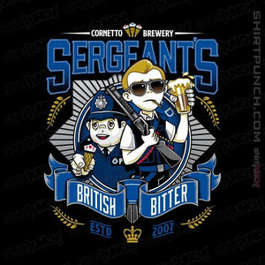 Shirts Magnets / 3"x3" / Black Sergeant's British Bitter