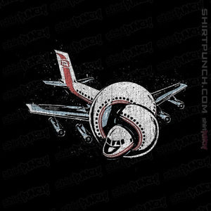 Secret_Shirts Magnets / 3"x3" / Black Airplane!