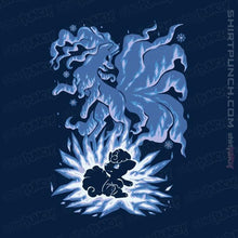 Load image into Gallery viewer, Shirts Magnets / 3&quot;x3&quot; / Navy The Ice Tailed Fox Within
