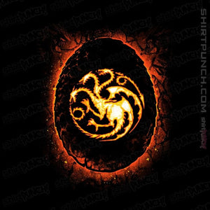 Daily_Deal_Shirts Magnets / 3"x3" / Black Egg Of The Dragon