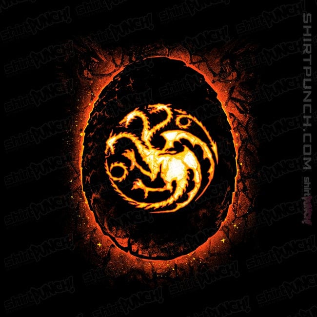 Daily_Deal_Shirts Magnets / 3"x3" / Black Egg Of The Dragon