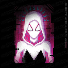 Load image into Gallery viewer, Daily_Deal_Shirts Magnets / 3&quot;x3&quot; / Black Glitch Spider-Gwen
