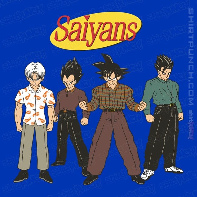 Secret_Shirts Magnets / 3"x3" / Royal Blue Saiyanfeld