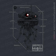 Load image into Gallery viewer, Shirts Magnets / 3&quot;x3&quot; / Dark Heather Probe Droid

