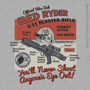 Daily_Deal_Shirts Magnets / 3"x3" / Sports Grey Red Ryder Blaster