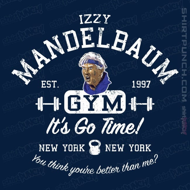 Secret_Shirts Magnets / 3"x3" / Navy Mandelbaum Gym