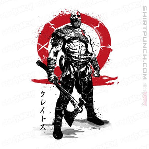 Daily_Deal_Shirts Magnets / 3"x3" / White Killer Of Gods Sumi-e