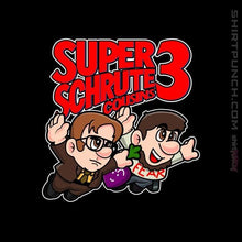 Load image into Gallery viewer, Shirts Magnets / 3&quot;x3&quot; / Black Super Schrute Cousins
